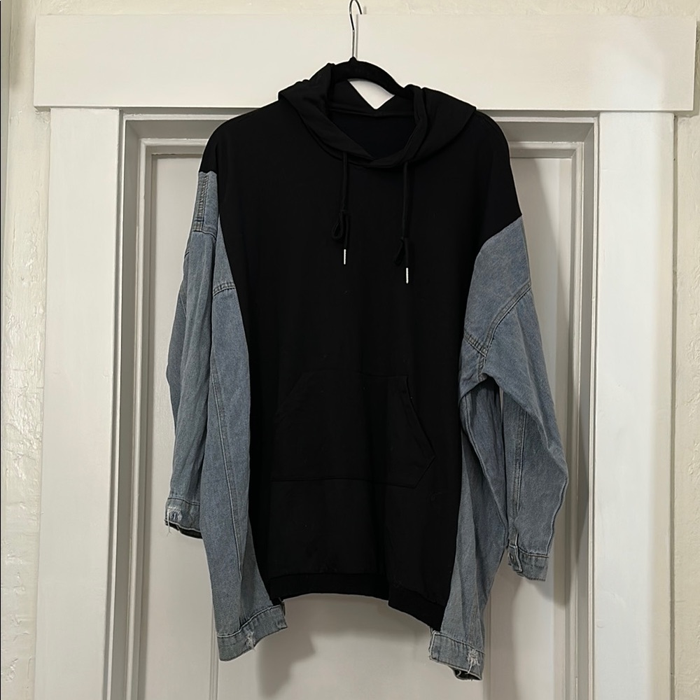 Black and Gray Sweater